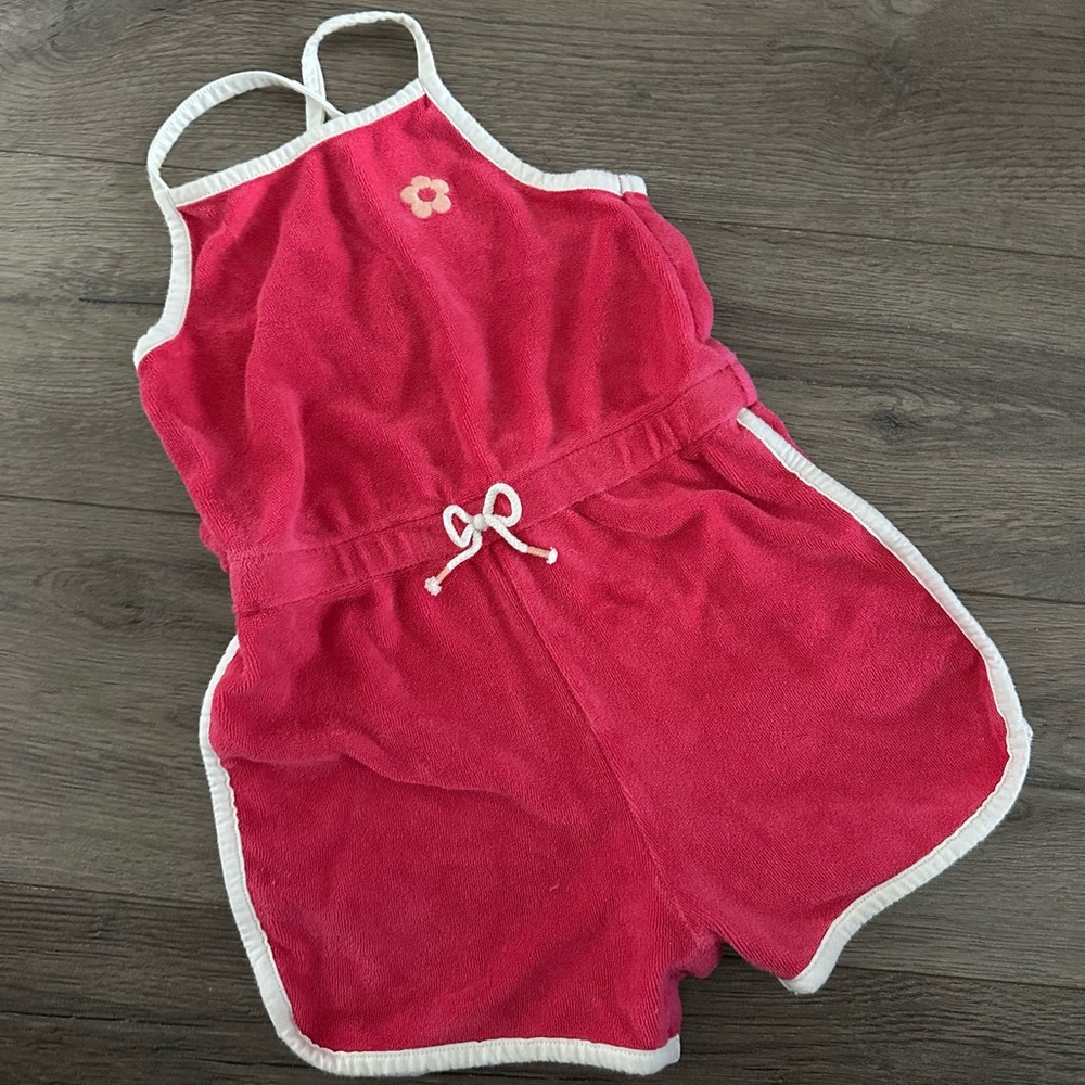 Carter’s Pink Bathing Suit Cover-Up | 24 M | Girls Romper